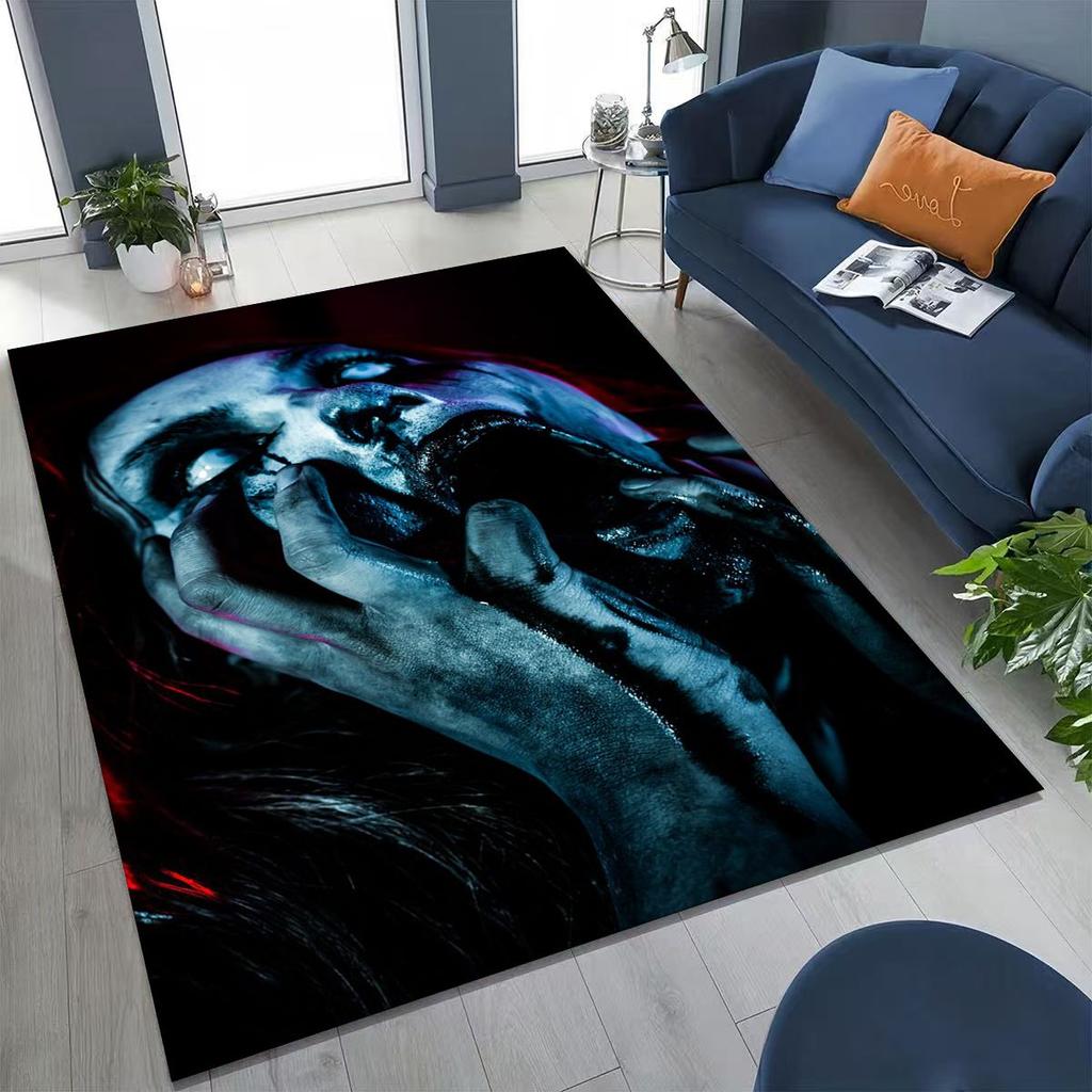27 Style Terrifying Ghost Spirit Apparition Specter Gothic Rug for Bedroom Living Room Sofa Home Doormat Decor,Non-slip FloorMat