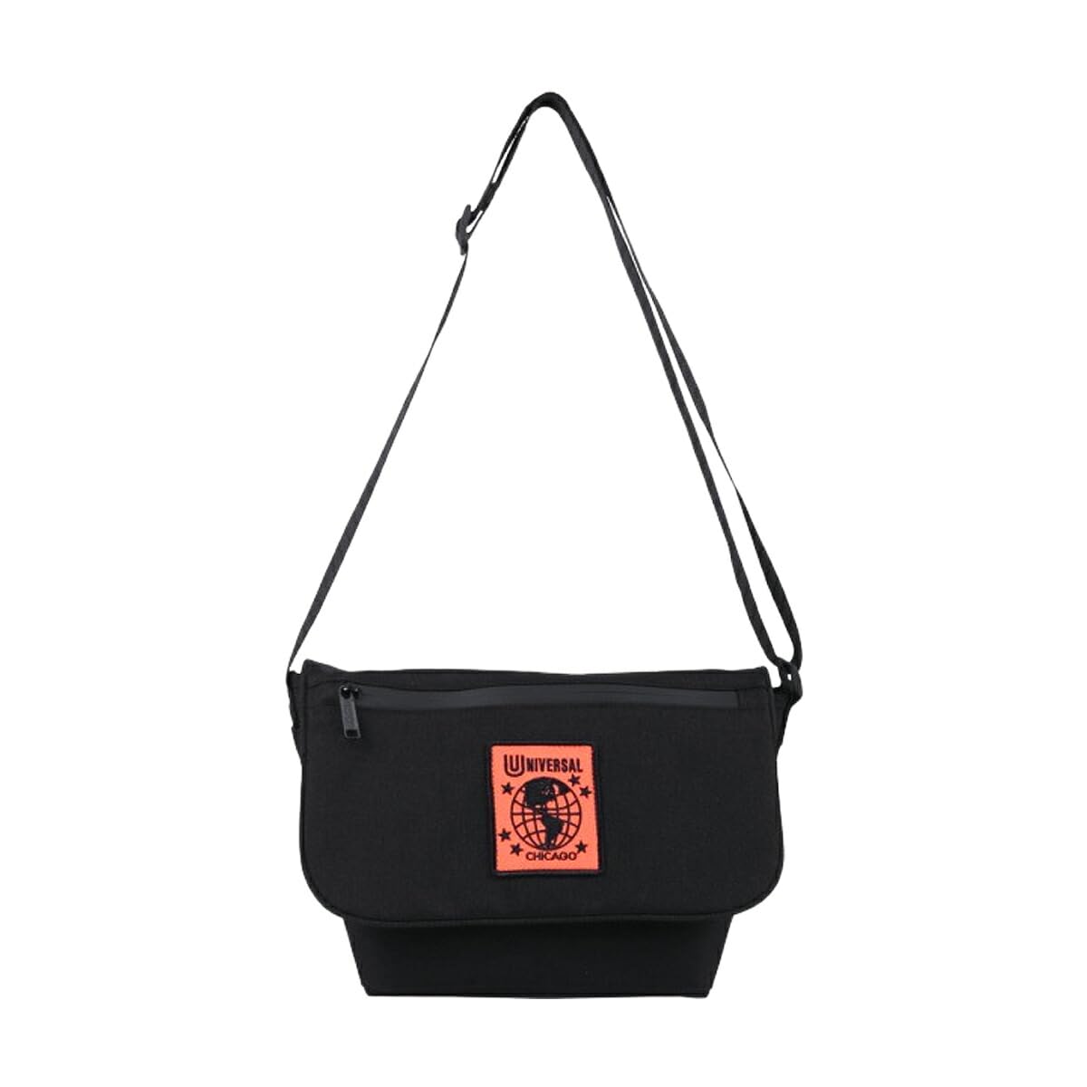 

Shoulder Bag Messenger Bag Large Capacity Cordura [Universal Overalls] [BLK] чорний