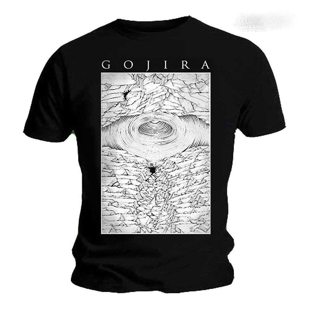GOJIRA Band Vintage Short Sleeve Cotton Black Full Size Unisex Tee Shirt XXXL