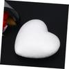 NUOLUX 10 Pieces Foam Balls for Weddings, Mini Egg Foam Balls, Rose Heart Foam Balls, Foam Eggs, White Heart Foam Balls, for Weddings