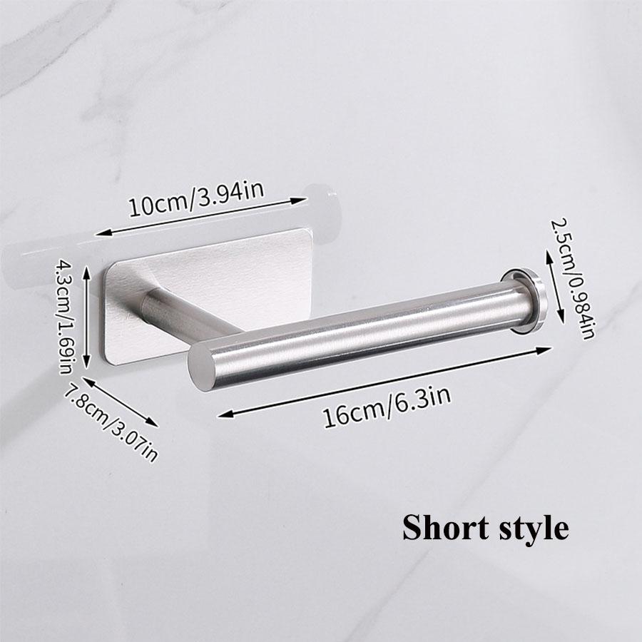 

Paper towel holder without punching, kitchen napkin holder, bathroom toilet paper holder, toilet paper holder белый