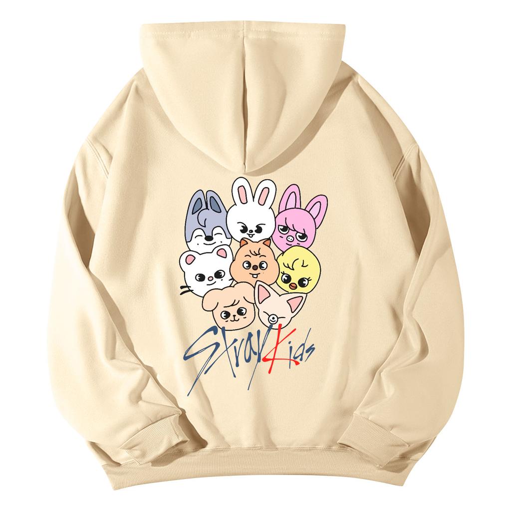 Sudadera con capucha informal, versátil y de moda para mujer, con parche de manga larga para uso diario.