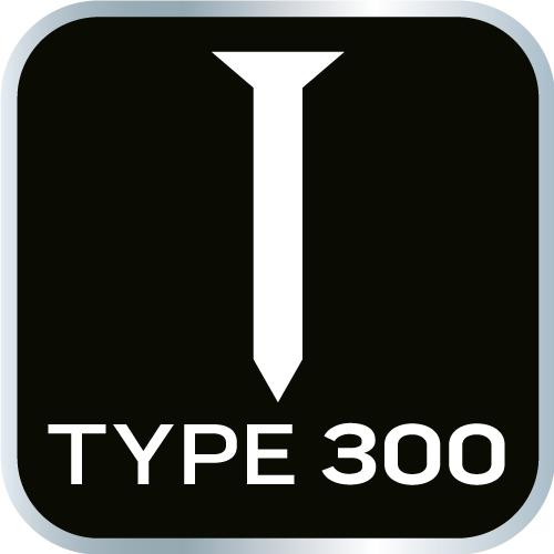 Galvanized Nails for Pneumatic Stapler (14-570), GA18, Type 300 (F), Length 50 Mm, 4000