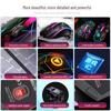 Silver Carving G6 Wired USB Luminous Gaming Mouse - Computer Accessory