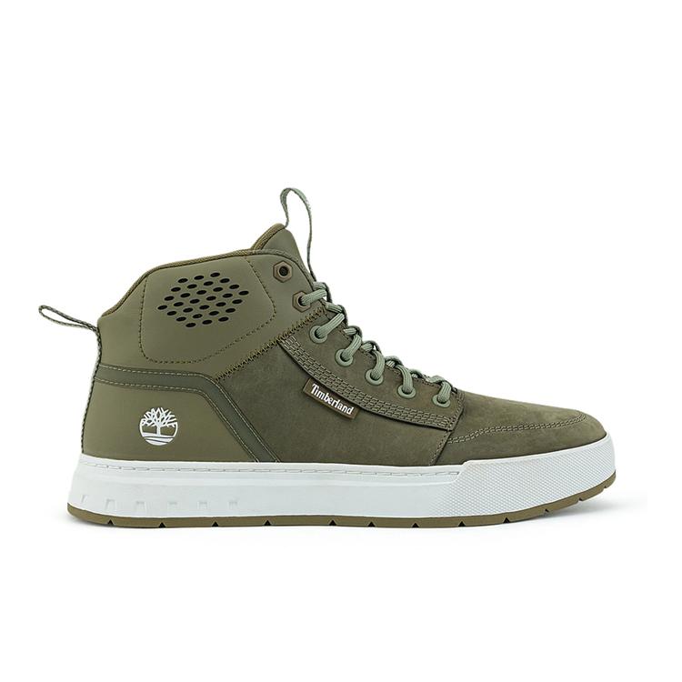 Timberland Men's Maple Grove Mid Lace-Up Sneaker Dark Green A69JSEO6