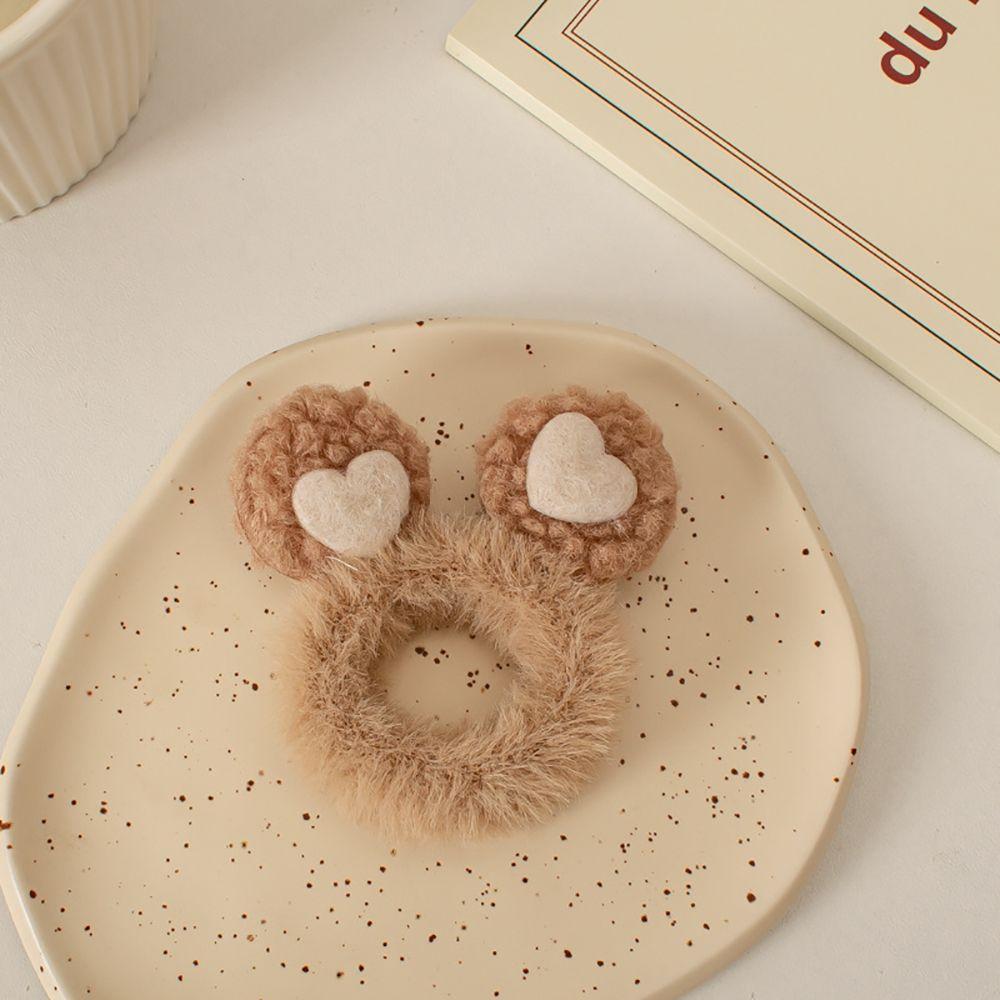 Ties Female Cat Ears Scrunchies Korean Style Hair Rope Christmas Ponytail Holder Women Hair Ring