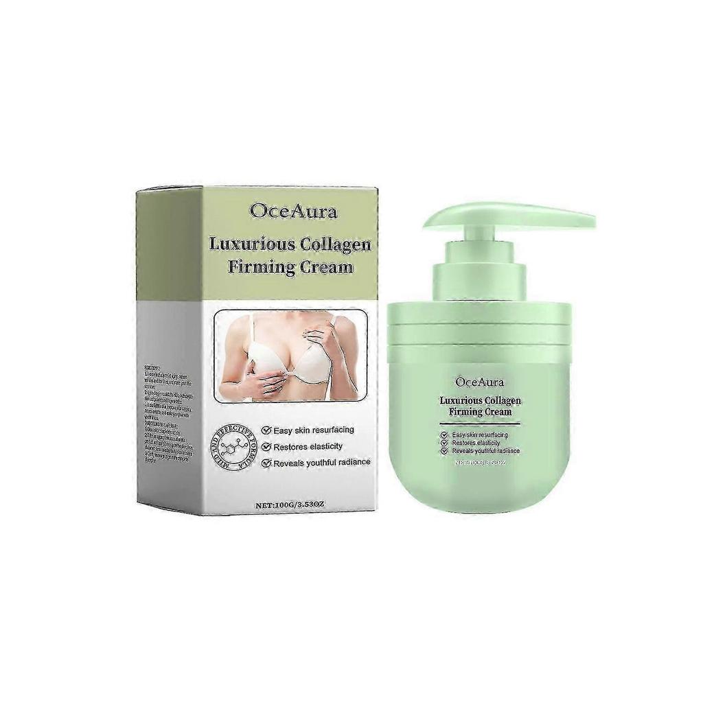 Luxuriöse Kollagen Straffungscreme, Kollagen Körperstraffende Anti-Falten-Creme, Kollagen Anti-Aging Feuchtigkeitscreme, Verbessert die Hautausstrahlung