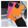 For Iphone 16e Rubber Cover With Stylish Litchi Texture And Shock Absorption
