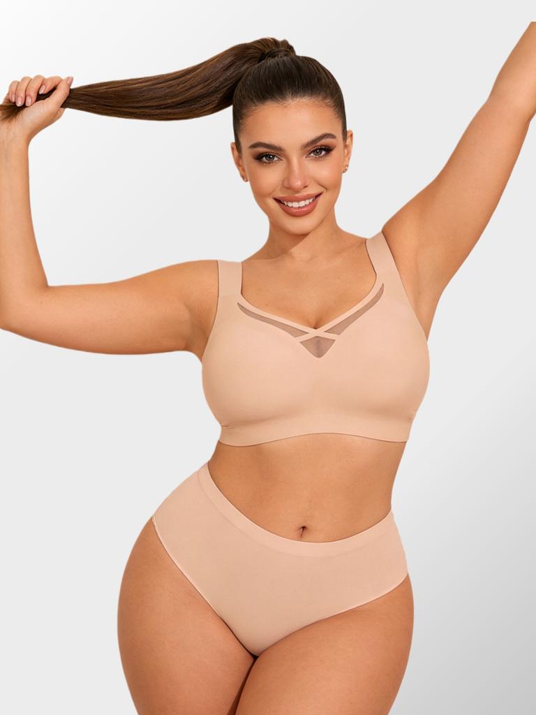 Women's Full Coverage Smooth No Wire Bras, Seamless Push Up Bras, Fashion Bras.