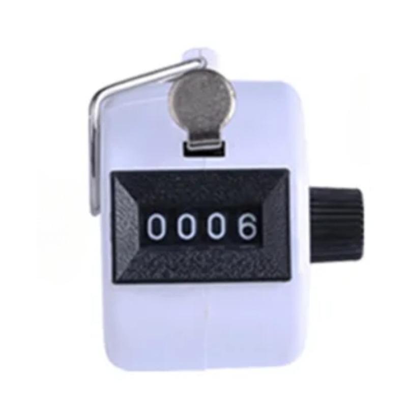 Handheld 4 Digital Tally Counter Mechanical Palm Clicker Number Count Assorted 8 Color Tally Counter Number Count 1