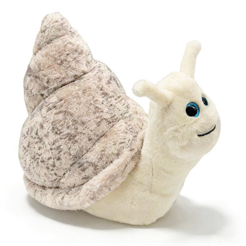 Cute Seal Snail Plush Toy Stuffed Doll Cartoon Animal Conch Birthday Gift Christmas Present 20cm