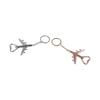 Airplane Bottle Opener Metal Beer Opener Wedding Supplies Car Keychains  Men