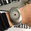 Men's Minimalist Futuristic Watch Irregular Oval Dial Date Quartz Wristwatch Unique Design Casual Business Waterproof Men Watch