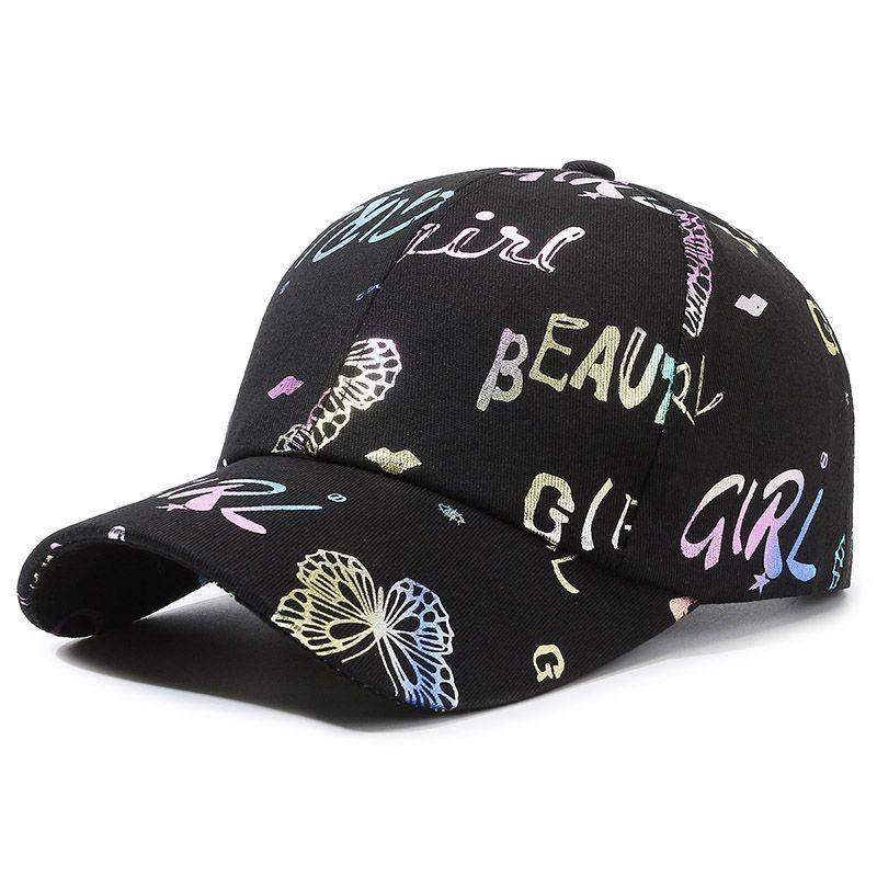 Baseball Hat Sunshade Ins Hip Hop Hat Alphabet Women's Hat Duck Tongue Hat Men's Hat