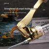 Quanker Heavy-Duty 600CC Transparent Grease Gun for Excavators, Manual High-Pressure Dual Rod Design.