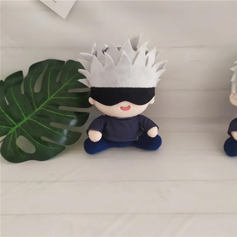 20cm Jujutsu Kaisen Gojo Satoru Plüschtier Niedliches Weiches Kuschelkissen Geburtstagsgeschenk Für Anime-Fans