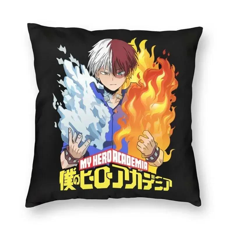 Nordic Style Anime Manga Himiko Toga Sofa Cushion Cover Polyester BNHA My Hero Academia Pillow Case Square Pillowcase Decoration