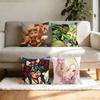 Game OOverwatchS Pillow Case Square DoubleSided Printing Short Plush Sofa Cushion Cover Bedroom Bedside Pillow