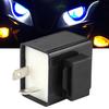 2 Pin Electronic Car Flasher Relay Decoder for LED Turn Signal Light 12V