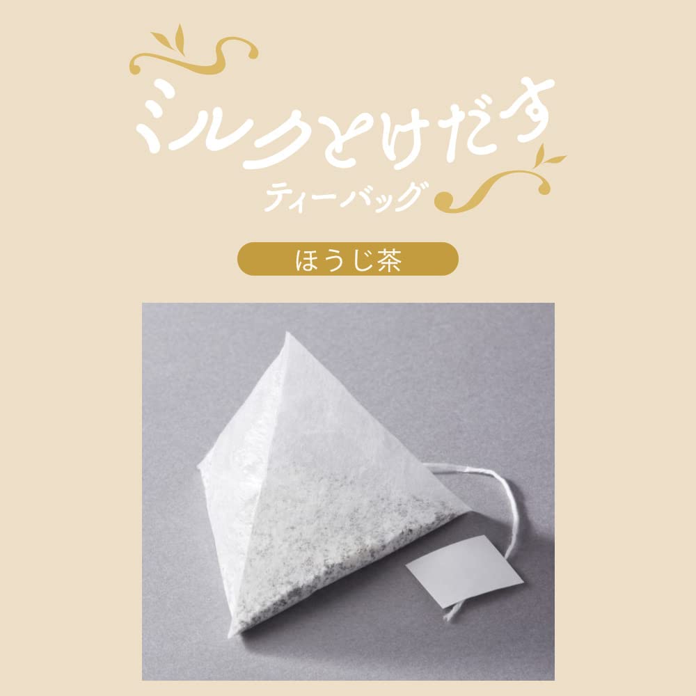 Mitsui Norin Nitto Black Tea, Hojicha Tea with Milk, 4 Tea Bags x 6 Tea Bags