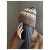 Windproof Wool Blend Beanie Knitted Fall Winter Cool Cap Soft Knit Skull Beanie Hat  Girls