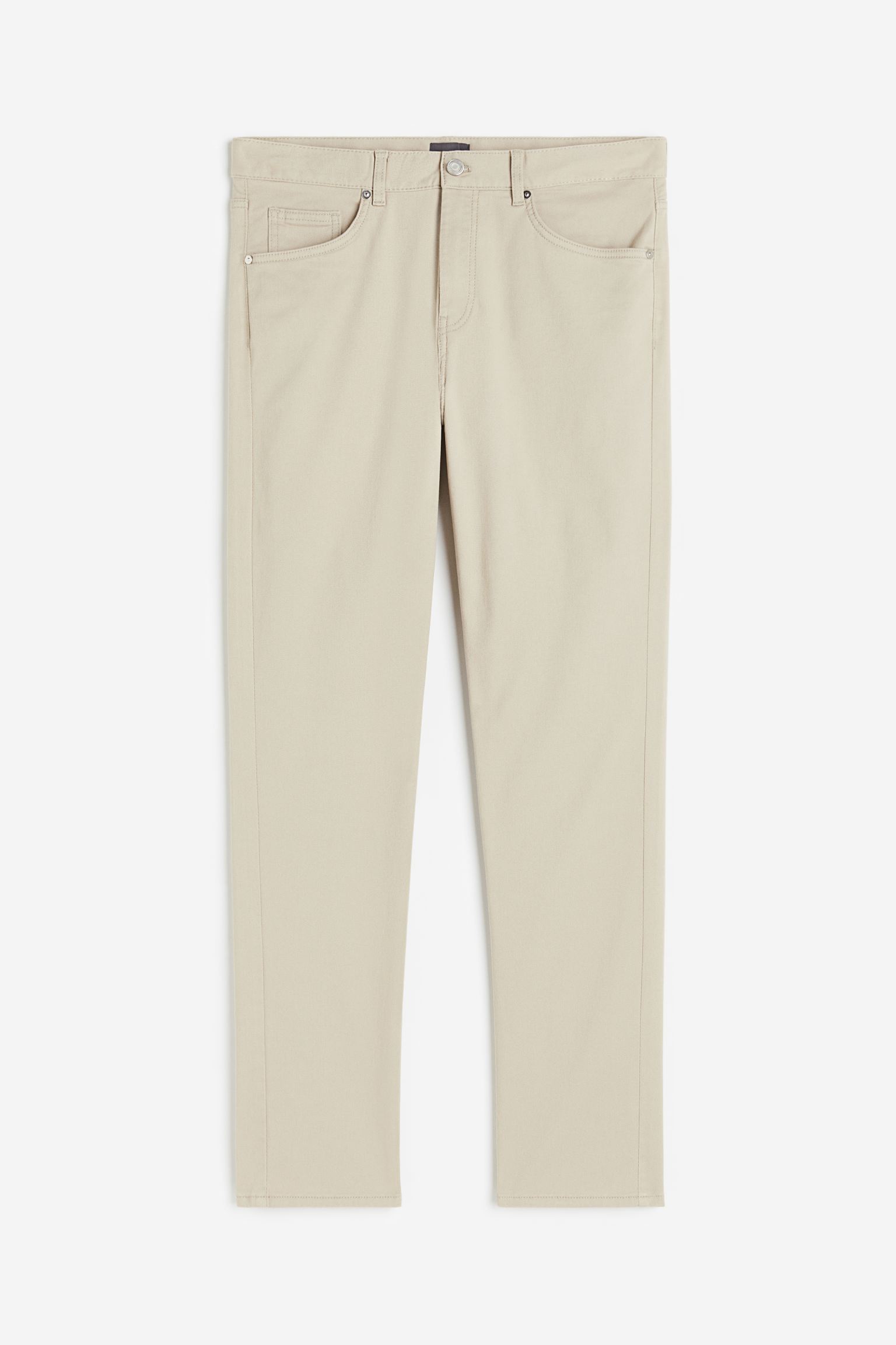 

Брюки Slim Fit из хлопкового твила