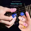 Porous Breathable Silicone Finger Protectors for Guitar Anti-Biting