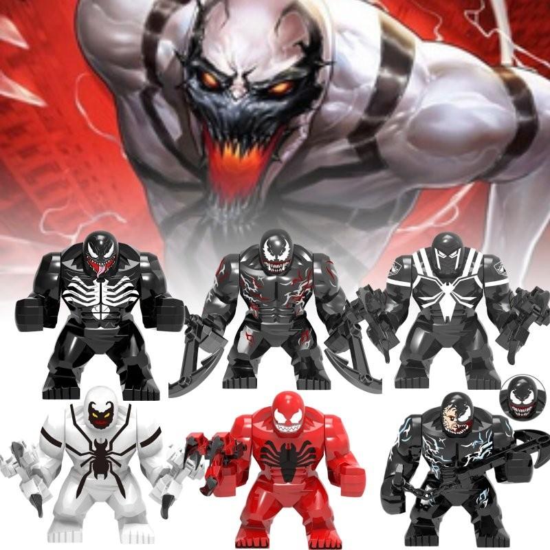 Venom Building Blocks Bricks Big Minifigures Bagged Educational Toys Perfect Gift For Kids And Collectors