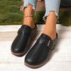Spring and Autumn new retro casual one pedal bag head drag Amazon independent station wish foreign trade large size slippers