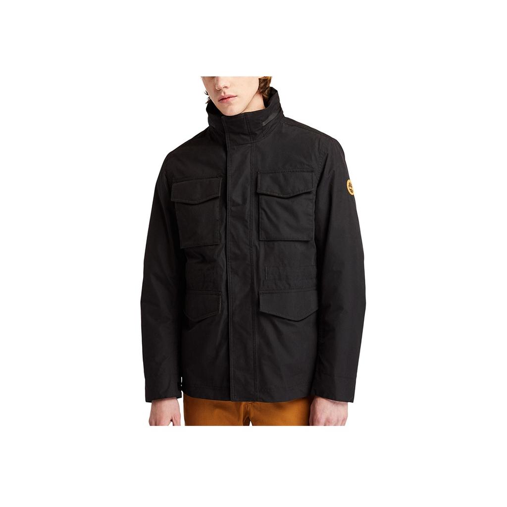 Timberland Outdoor Sports Three-In-One Detachable Liner Cotton Jacket Men Jacket Black A2EYQ-001