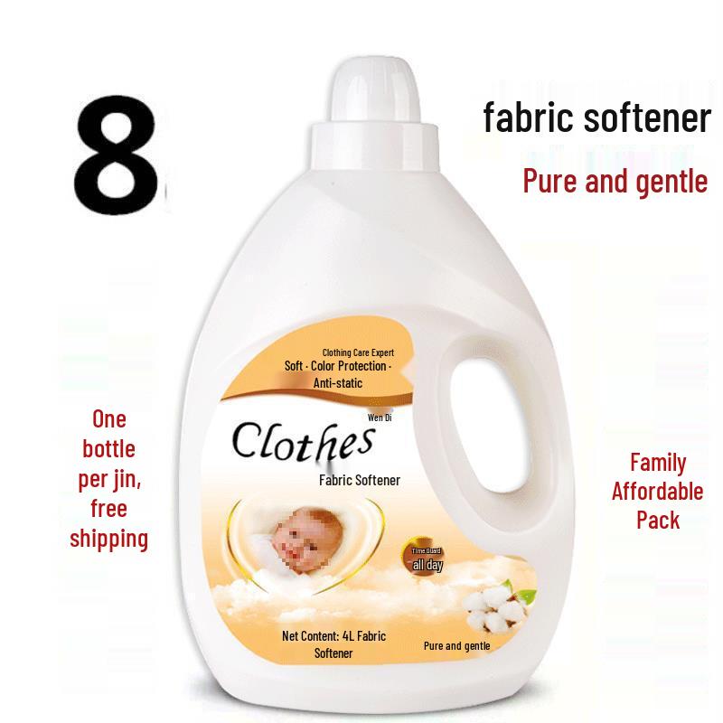 Lavender Fabric Softener 4L - Long-Lasting Fragrance, Anti-Static, Softening Care Liquid