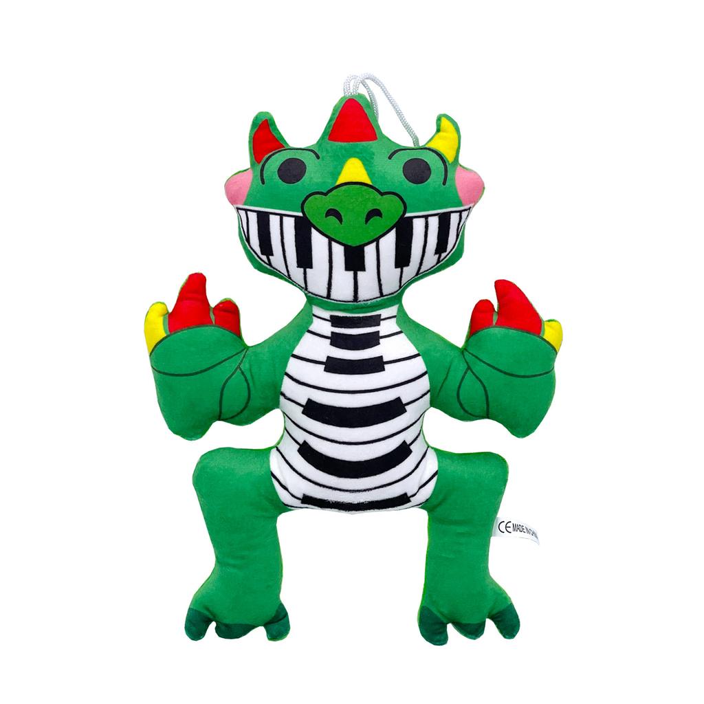 Erstaunlicher digitaler Zirkus Plüsch Buntes Löwenmonster Großer Löwe Plüschtier, Weiche Stofftierpuppe für Kinder Jungen Mädchen Weihnachtsgeschenk