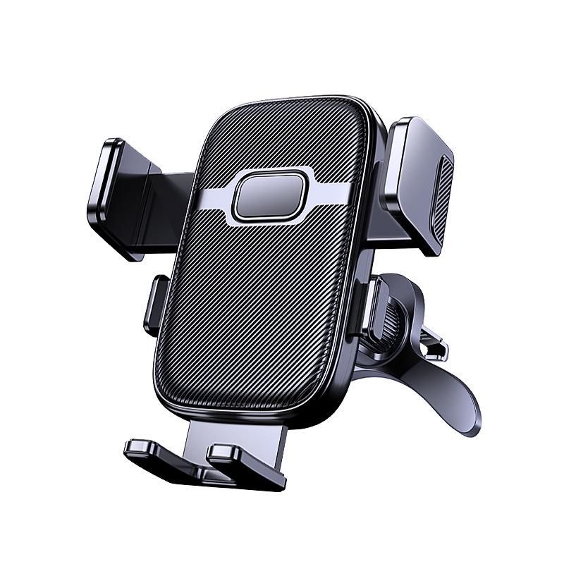 Universal Car Phone Holder with Air Vent, Gravity, and Suction Cup Mounting Options