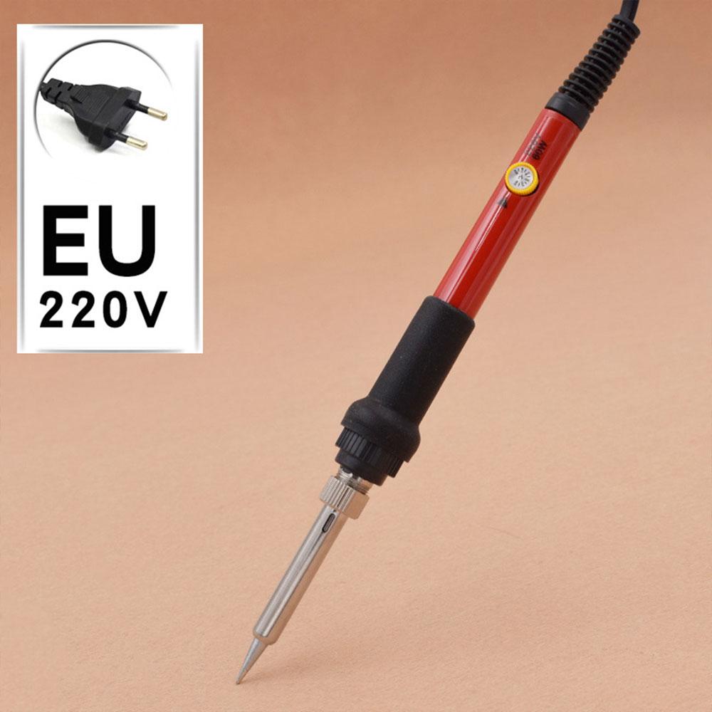 220V Electric Soldering Iron Set Adjustable Temperature Welding Tools EU Plug 200-450℃