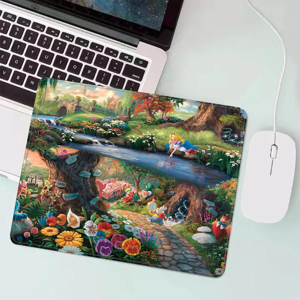 

Cute Alices in Wonderland Gaming Mouse Pad XS Small Mousepad For PC Gamer Desktop Decoration Office Mouse Mat Deskmat Rug 180x220x2mm
