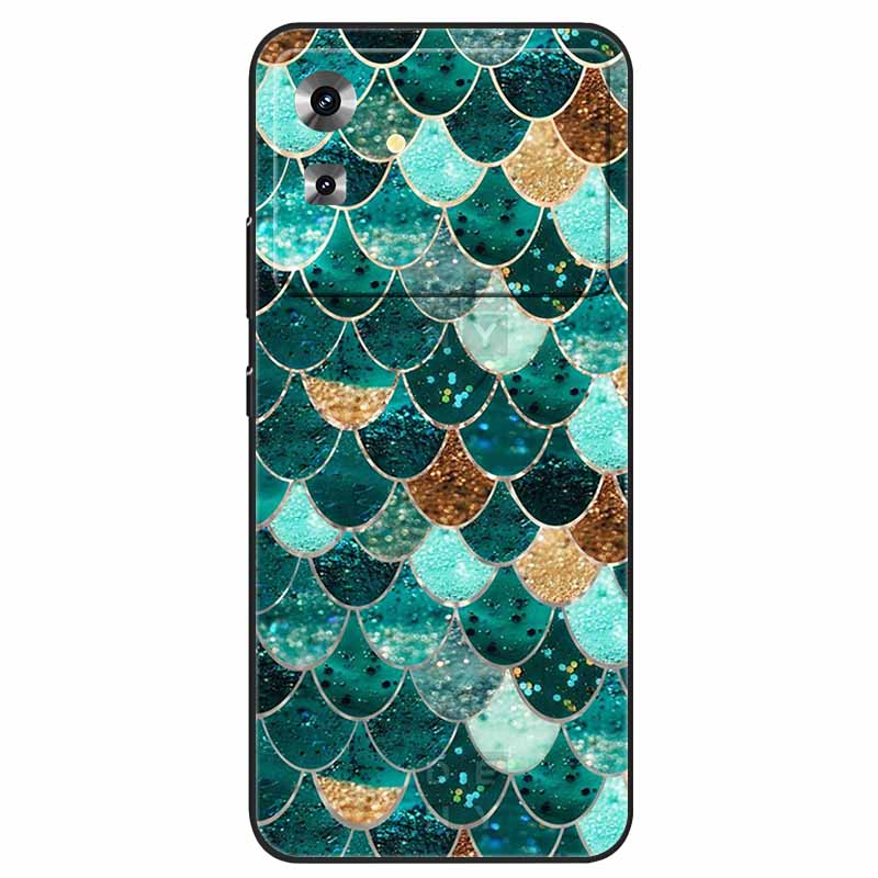 

Phone Cover for Cubot Note 21 Case Black TPU Bumper Silicone Shockproof Fundas for Cubot Note 21 Soft Capa Cute Cat Painted 6.56 Cubot Note 21