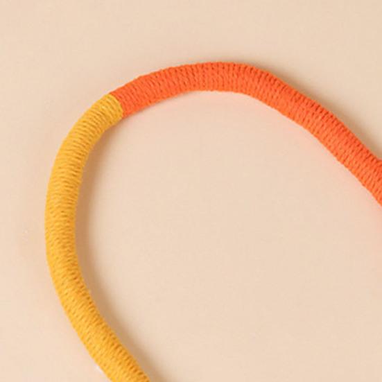 Cat Chew Rope Toy Cotton Rope Kitten Teething Toy with Catnip Interactive