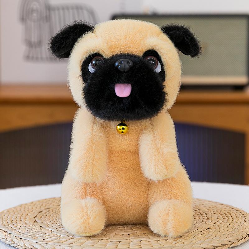 Cartoon Bell Neck Ring Famous Dog Plush Toy Children's Erha Sha Pi Dog Doll Beagle Doll Cub Machine
