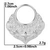 6Pcslot Sea Accessories Shell Conch Snake Pendant Stainless Steel Charms For Jewelry Making Bulk Diy Necklace Earrings Material
