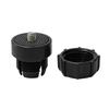 Aluminum Motorcycle Phone Mount: 20mm to 17mm Ball Head Adapter