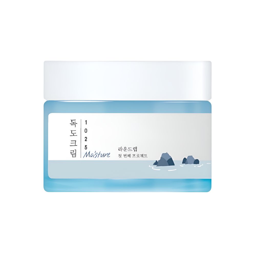 ROUND LAB 1025 Dokdo Hydrating Cream Deep Moisture Skin Barrier Care 50ml