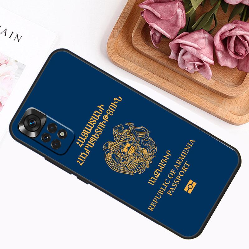 Armenia Armenian Flag Case For Xiaomi Redmi Note 14 12 11 9 10 13 Pro 9S 10S 11S 12S Redmi 13C 14C 10C 12C Cover