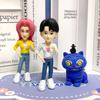 Kpop Demon Hunters Pvc Figurine Collection Set, Perfect Ornament For Fans And Collectors Home Office Decor