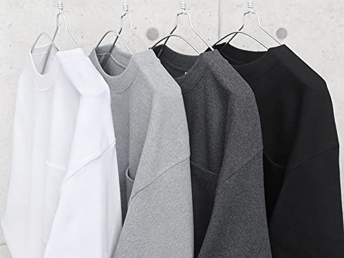 Avirex DAILY Langarm Locker geschnittenes T-Shirt, Herren Größe L, 009 SCHWARZ (6113494)