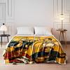 Rock Legends Cartoon Blanket for all seasons blanket lunch break throw gift