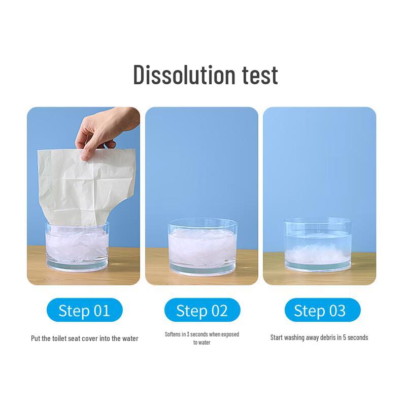 Disposable Flushable Travel Toilet Seat Covers