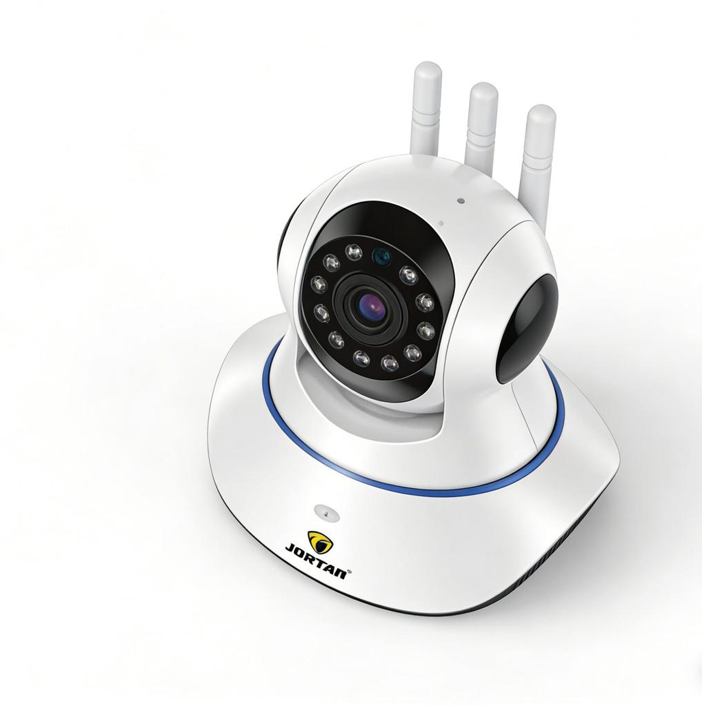Telecamera di sicurezza da pavimento, sensore CMOS da 2 megapixel, visione notturna a infrarossi, connettività Wi-Fi e controllo PTZ