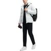 Fila 2023 Winter New Basic Casual Comfortable Warm Hooded Jacket Men Jacket Phantom-Gray F11M342908F-GY