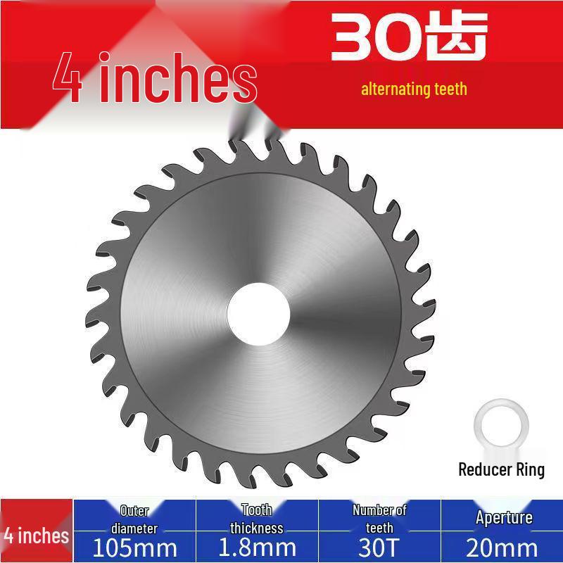 

CHUANGYI 4 Сплавний циркулярний пиляльний диск для дерева та декорування, сумісний з кутовими шліфувальними машинами, різальною машиною