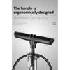 WEST BIKING Bike Floor Pump 120/160PSI High Pressure Cycling Pump Air Inflator Schrader Presta Valve Road MTB Bicycle Tire Pump